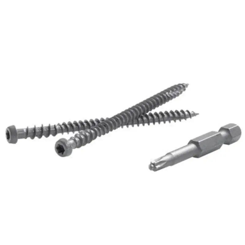 FastenMaster TrapEase No. 20 X 2-1/2 In. L Brown Torx Ttap Star Head Composite Deck Screws 1050 Pk
