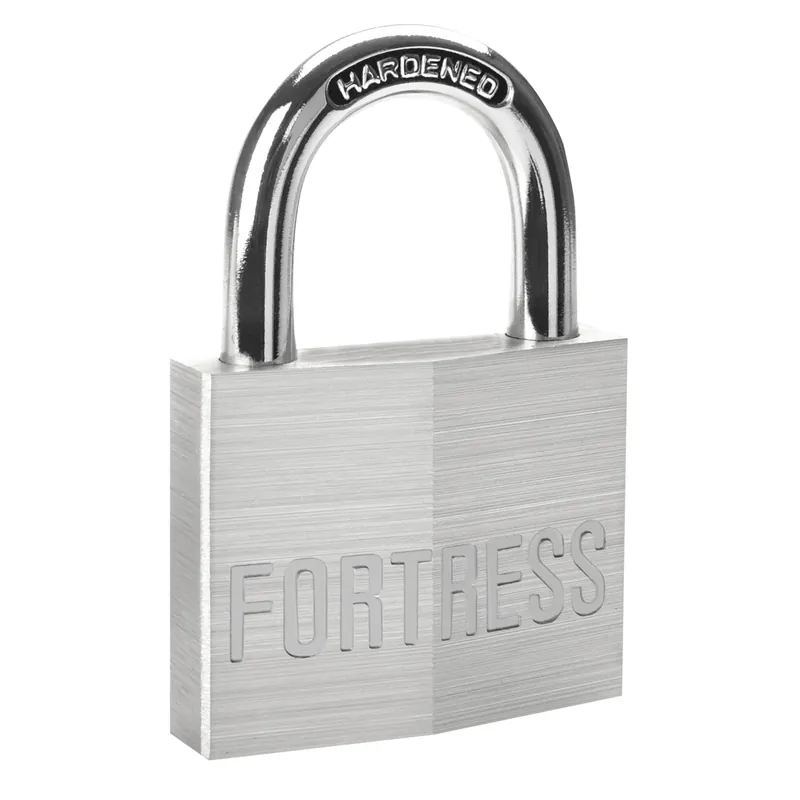 Master Lock Fortress 5.56 In. H X 1-9/16 In. W Aluminum 4-Pin Cylinder Exterior Padlock