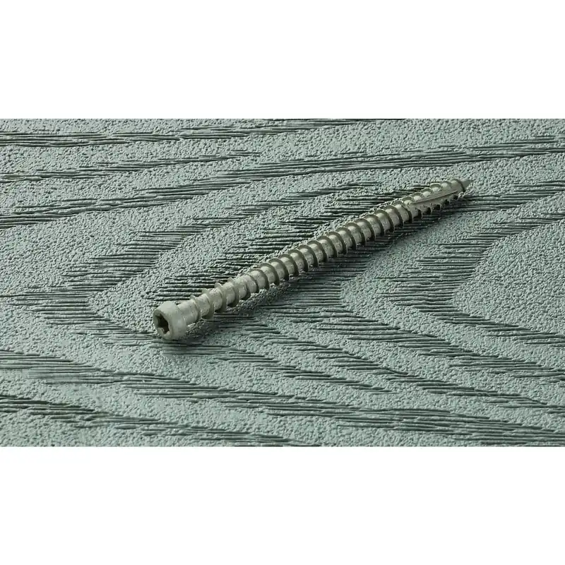Starborn Cap-Tor No. 10 X 2-3/4 In. L Gray Star Undercut Head Composite Deck Screws 350 Pk