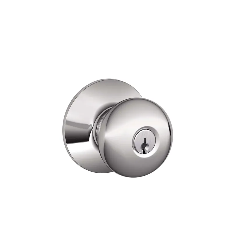 Plymouth Polished Chrome Entry Knobs 1-3/4 In. Model F51aply625