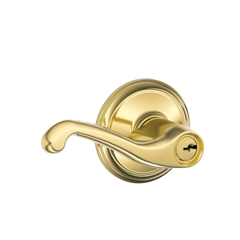 Flair Bright Brass Entry Lever Kd4 1-3/4 In. Ansi Grade 2