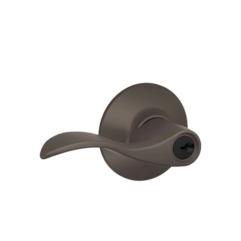 Accent Oil Rubbed Bronze Entry Lever F51acc613ka4 1-3/4 In. Adjustable Backset
