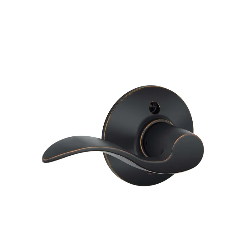 Accent Series F170acc716lh Left Hand Dummy Lever, Aged Bronze, Residential