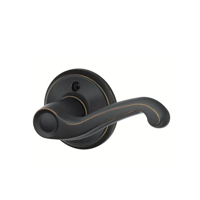 Aged Bronze Dummy Lever Right Handed F170vfla716rh Residential Door Hardware