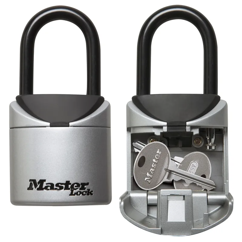 Master Lock 5-1/4 In. H X 2-3/4 In. W Vinyl Covered Steel 3-Digit Combination Lock Box