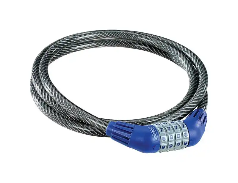 Schlage 3/8 In. W X 5 Ft. L Steel 4-Digit Combination Locking Cable