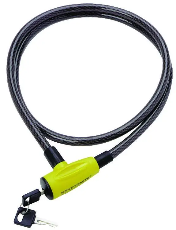 Schlage 60 In. H X 1/2 In. W X 5 Ft. L Steel Key Cable Lock
