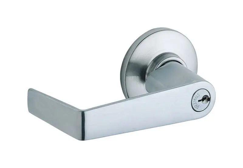 Saturn Satin Chrome Entry Lever 1-1/8 In. For Commercial Use