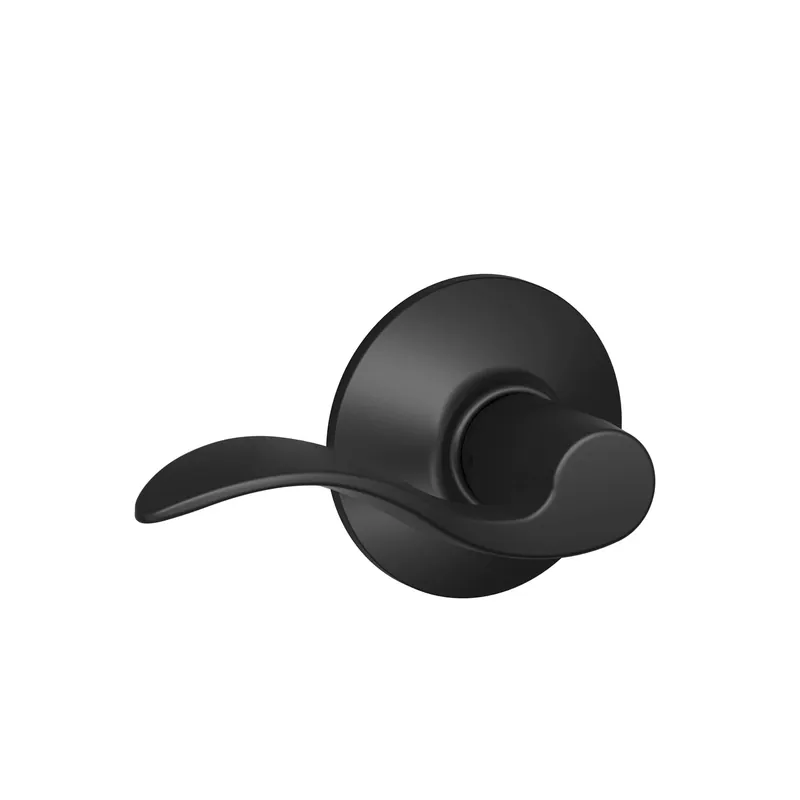 Accent Matte Black Passage Lever Right Or Left Handed F10acc622