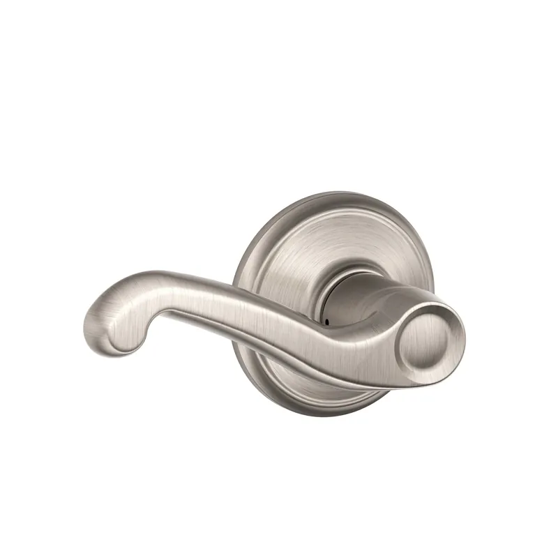 Flair Satin Nickel Passage Lever F10fla619 Right Or Left Handed