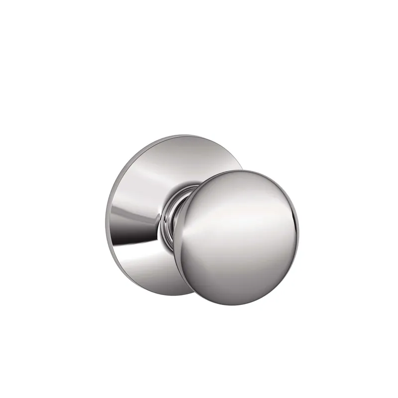Plymouth Bright Chrome Passage Door Knob F10ply625 Right Or Left Handed