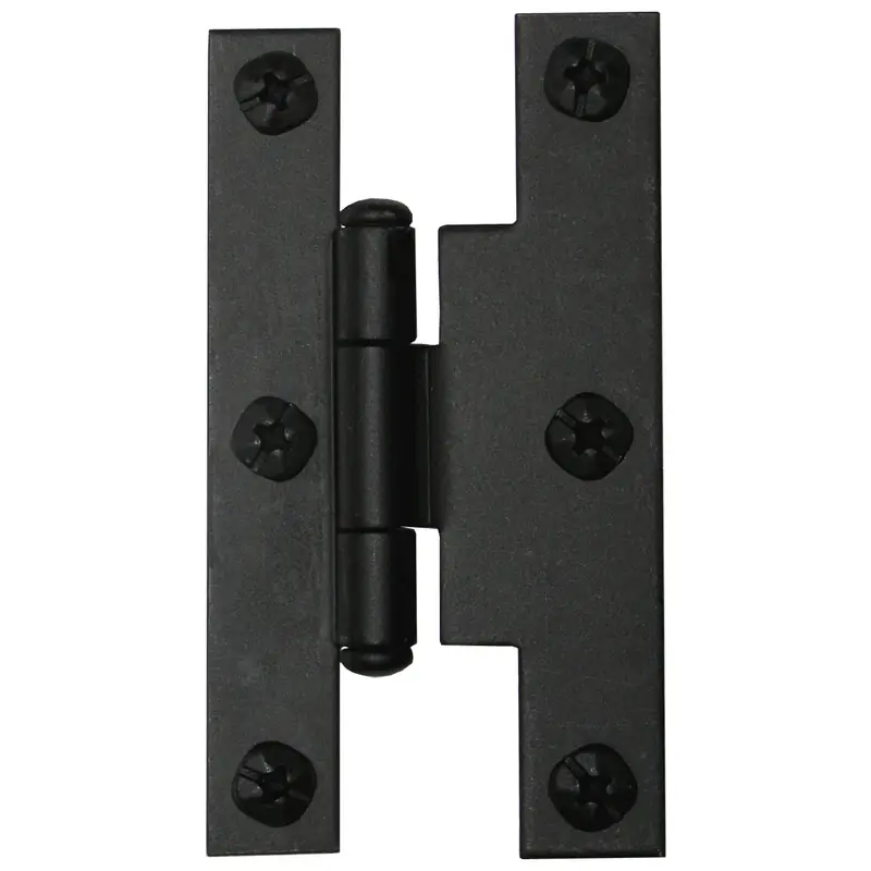 Acorn 1-11/16 In. W Iron Black Iron H-L Hinge 1 Pk