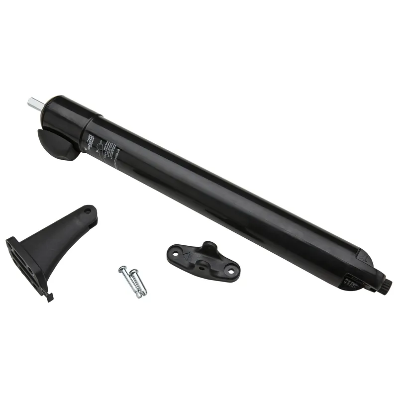 Touch ‘N‘ Hold Storm/Screen Door Closer, Black