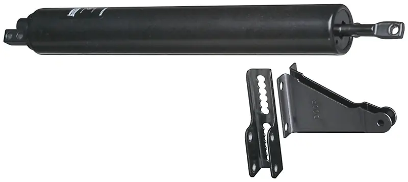 Storm Door Closer, Air-Controlled, Black