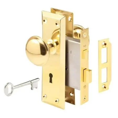 Entry Mortise Lockset Prime-line Doorknobs Model E-2293 For Enhanced Security