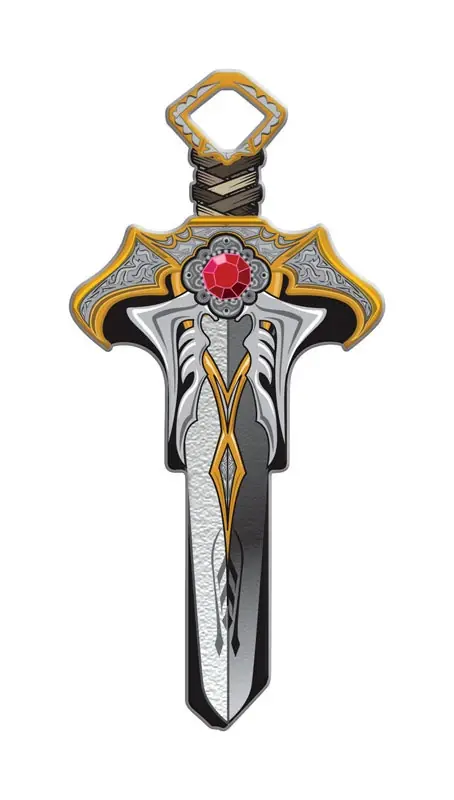 Lucky Line Dagger House Key Blank Double For KW1/11 Multicolored