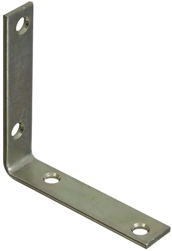 Corner Iron, Zinc, 3-1/2 X 3/4 In.