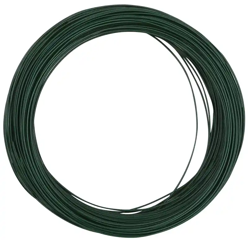 National Hardware Green Steel 100 Ft. H Floral Wire 1 Pk