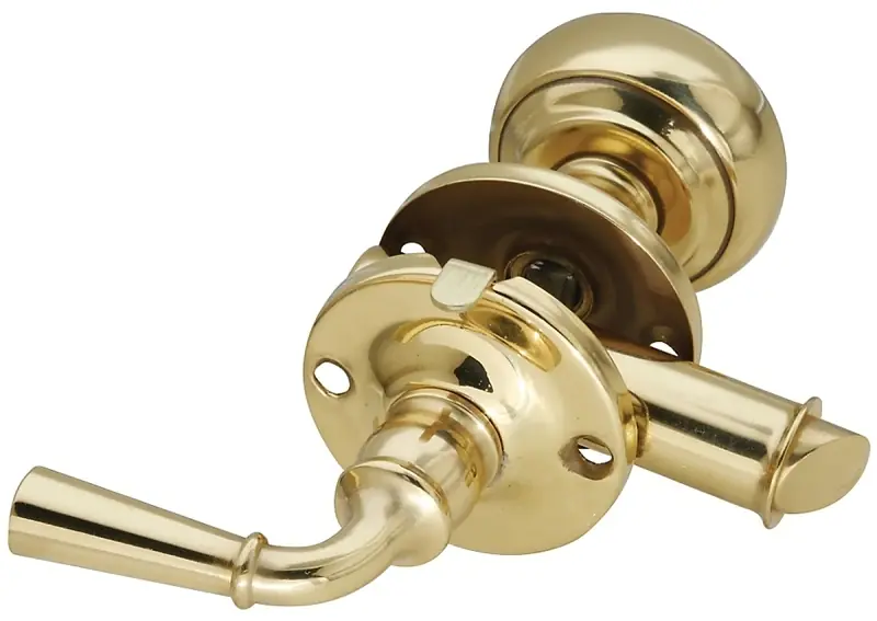 National Hardware Bright Brass Zinc Screen Storm Door Latch 1 Pk