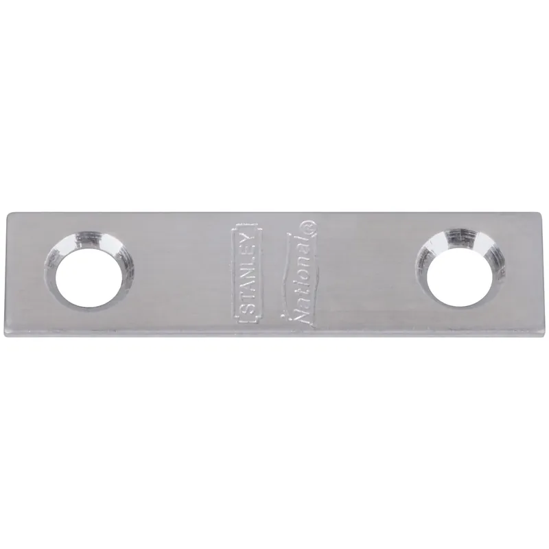 Mending Brace, Stainless Steel, 2 X 1/2 In.