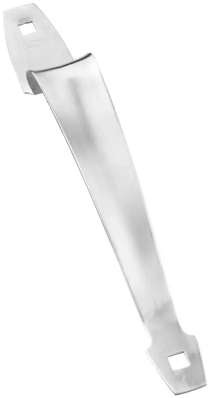 Gate Pull, Ornamental Stainless Steel, 11 In.