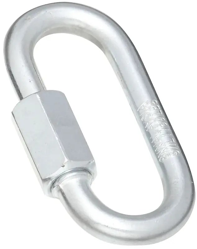 Chain Quick Connecting Link, Zinc, 5/16 In.
