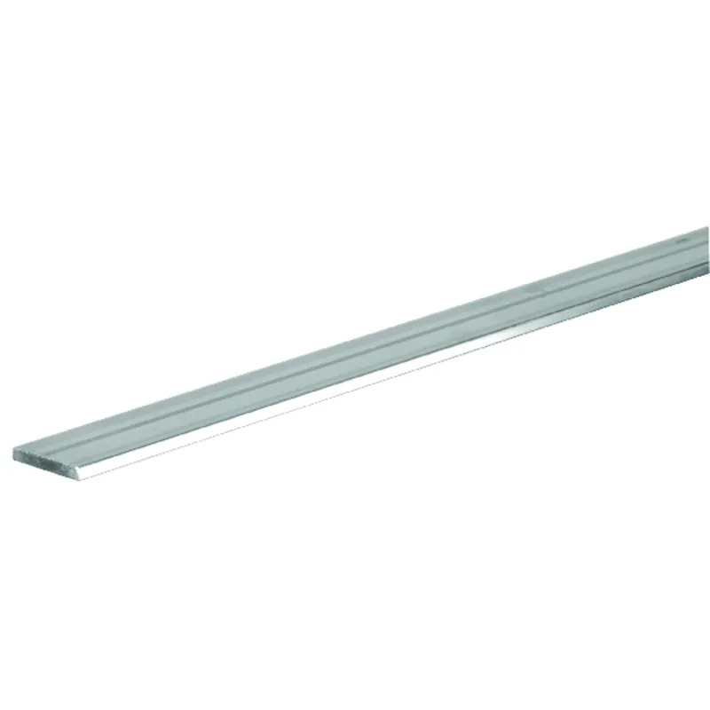 SteelWorks 0.125 In. X 1 In. W X 8 Ft. L Weldable Aluminum Flat Bar 1 Pk