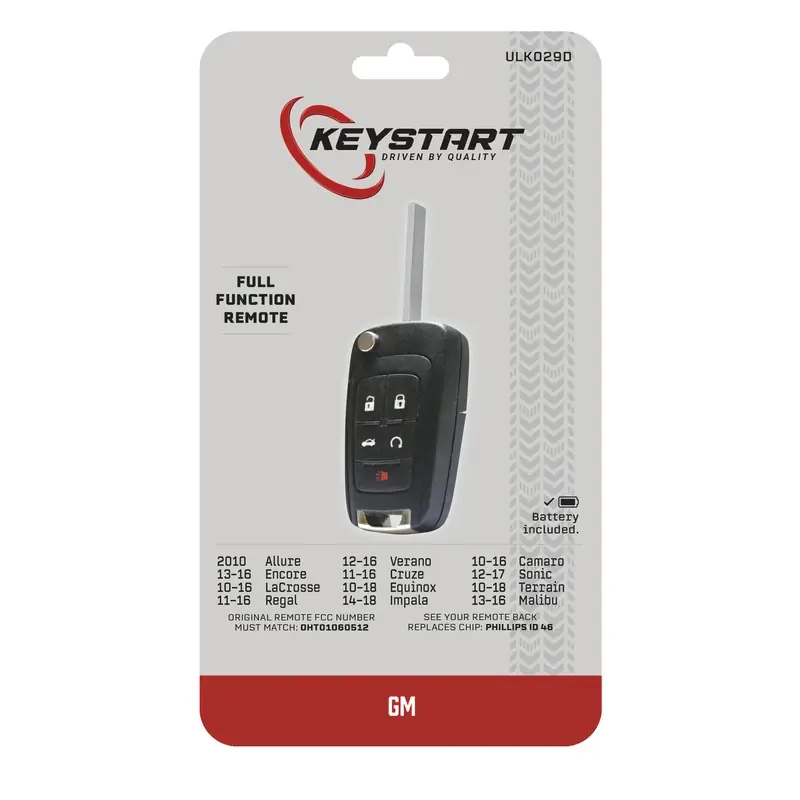 Renewal Kit Advanced Remote Automotive Replacement Key Ulk029h For Gm Vehicles