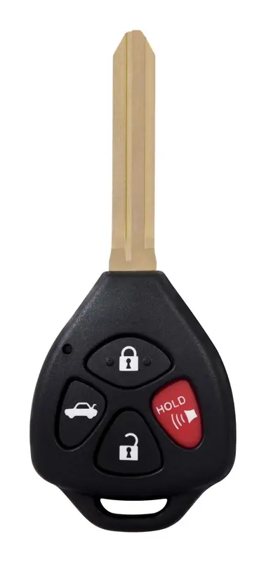 Advanced Remote Automotive Replacement Key For Toyota Hyq12bby 4-button Dot Chip