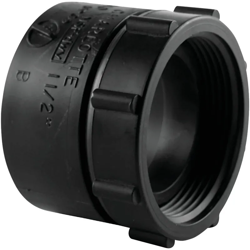 ABS/DWV Swivel Tray Plug Adapter With Washer, 1-1/2 In.