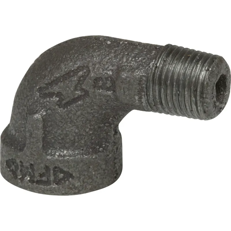 90-Degree Black Pipe Street Elbow, 1-1/4 In.
