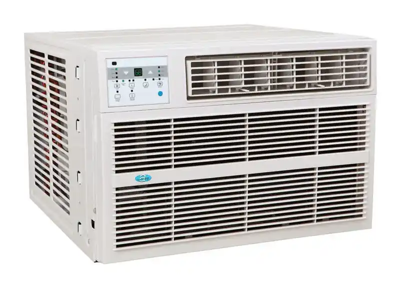 12,000 Btu Window Air Conditioner With Electric Heater For 550 Sq. Ft.