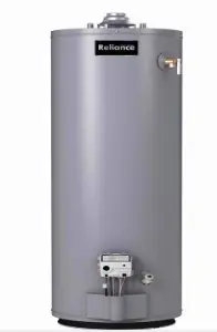 Reliance 40 Gal 40000 BTU Natural Gas Water Heater