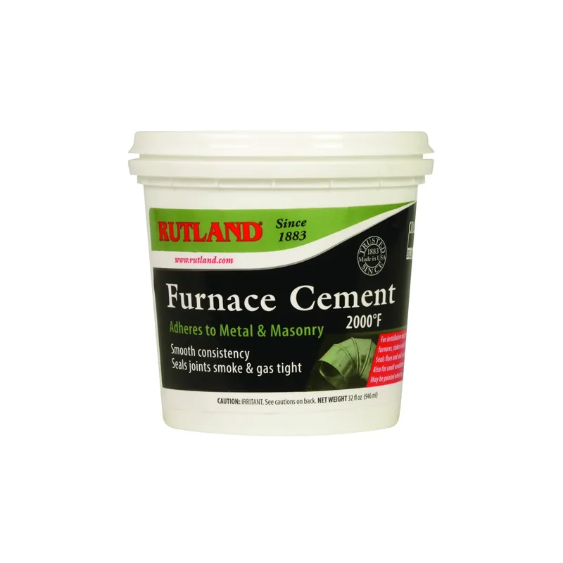 32 Fl. Oz. Black Furnace Cement Tub - Model 65