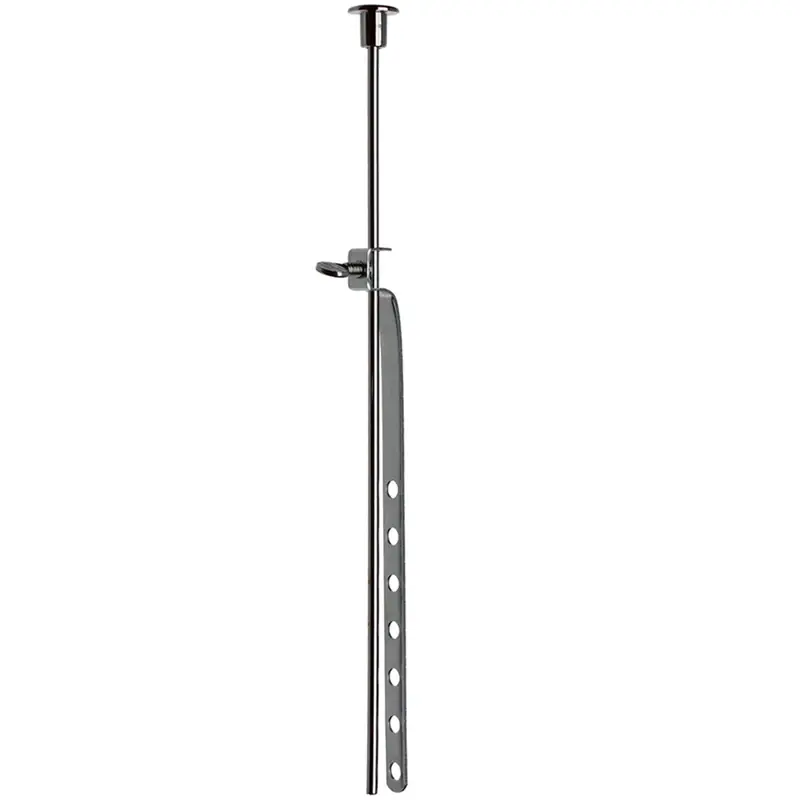 3/16 In. Diameter Chrome Pop-up Pull Rod Assembly For Lavatory Drains