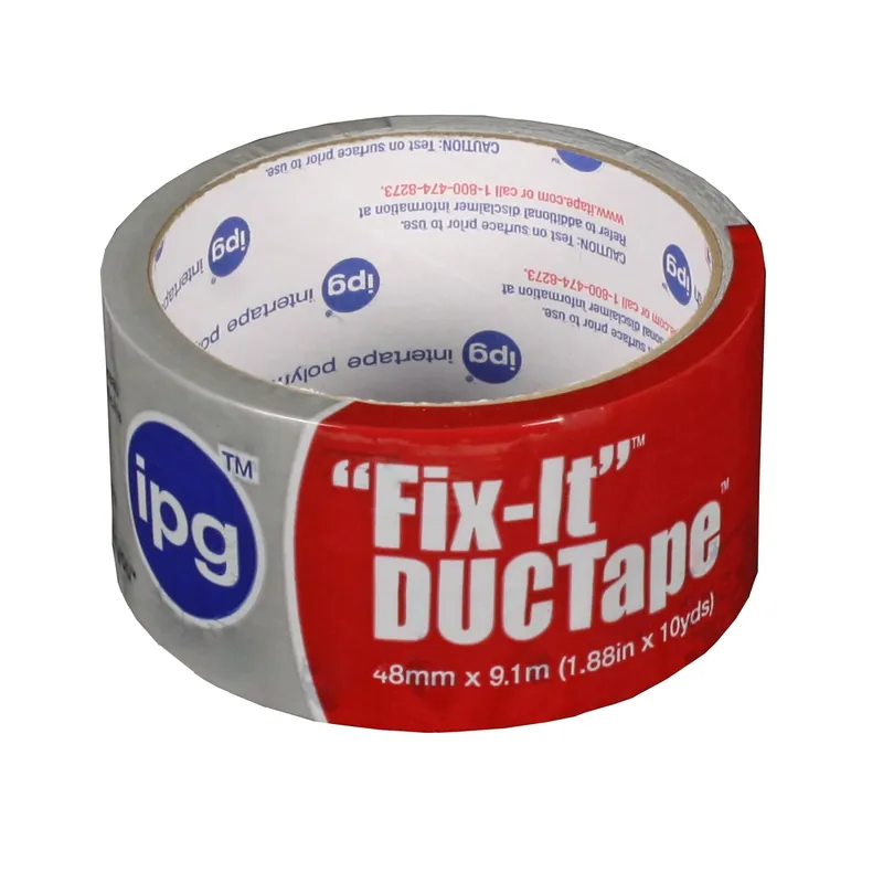 Fix-it 1.88 In. W X 10 Yd L Silver Duct Tape - Heavy Duty Adhesive