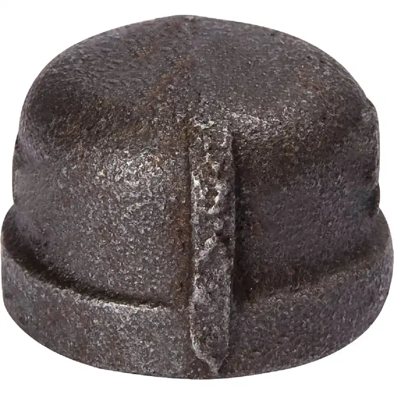 1/8 Inch Malleable Black Iron Cap Fitting - Model 521-400hc