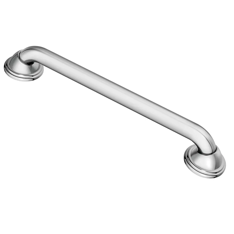 16 In. Concealed Screw Designer Grab Bar, Chrome, 500 Lb Capacity