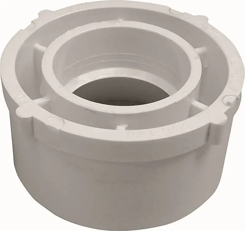 3-in X 1-1/2-in Pvc Schedule 30 Reducing Bushing Fitting