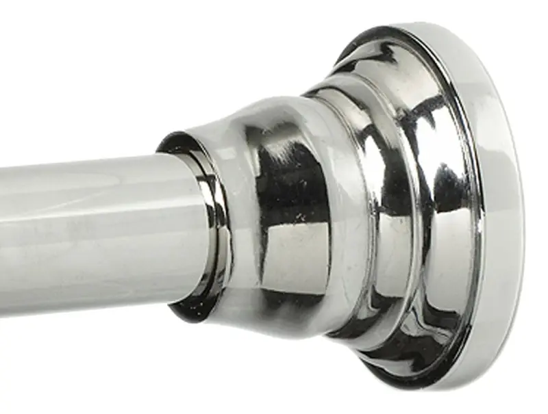 Decorative Shower Tension Rod, Chrome