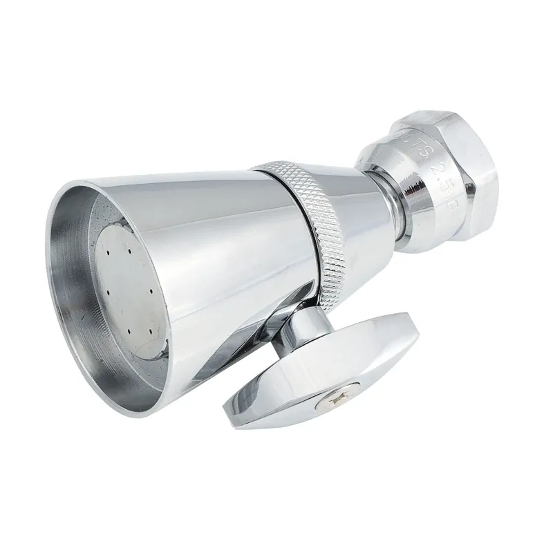 Adjust-A-Spray Showerhead, Fixed Mount, Chrome-Plated