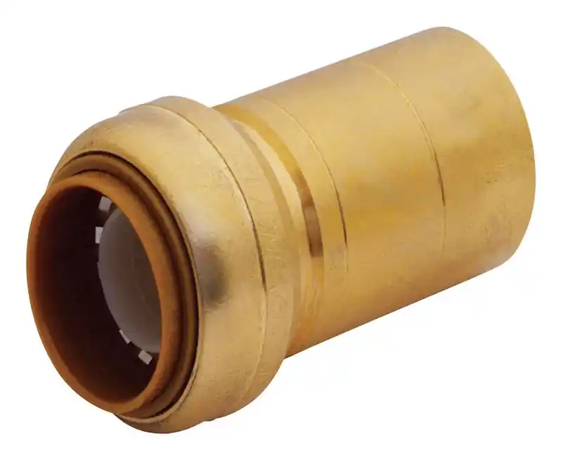 Push To Connect 1 In. Ptc X 1/2 In. D Cts Brass Fitting Reducer U724lfa
