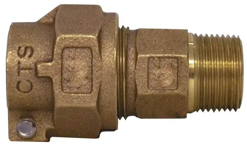 Legend 1 In. MPT X 3/4 In. D MNPT Bronze Reducing Coupling