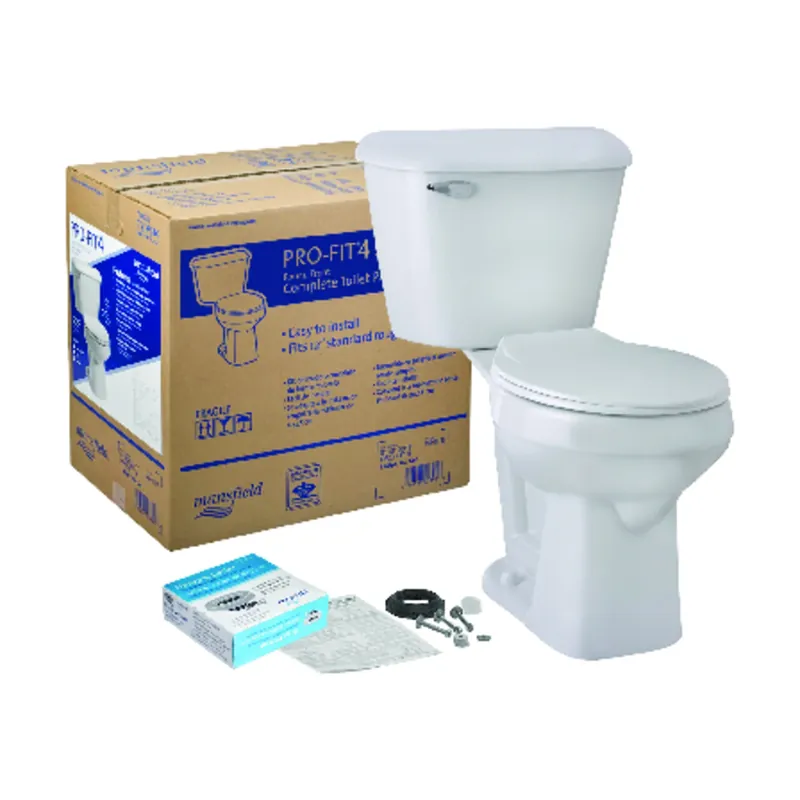 Pro-Fit 4 Toilet Kit, Round, White
