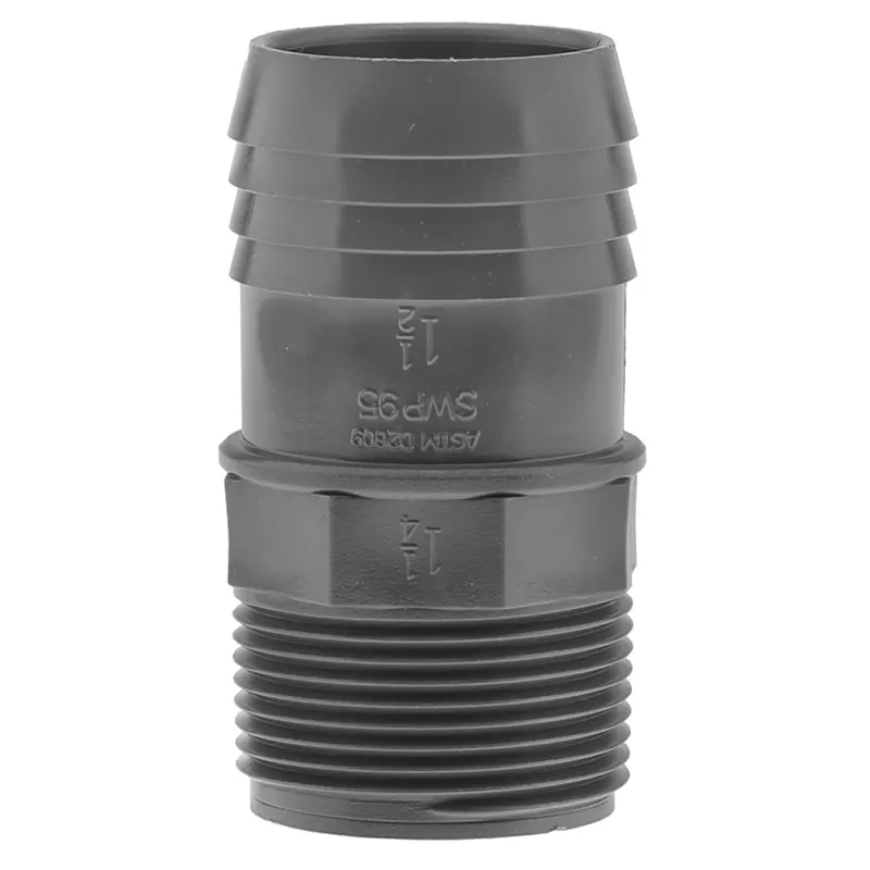 Boshart Industries 1-1/4 In. FTG In. X 1-1/2 In. D FTG PVC Reducing Male Adapter 5 Pk