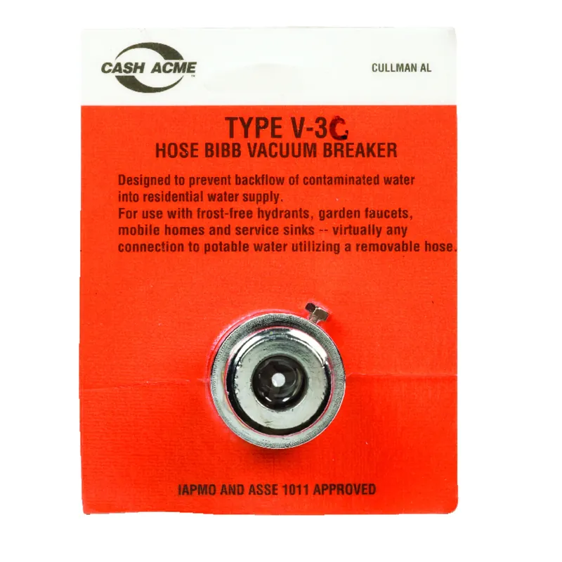 V-3 3/4 In. Thread Brass Vacuum Breaker - Lead-free
