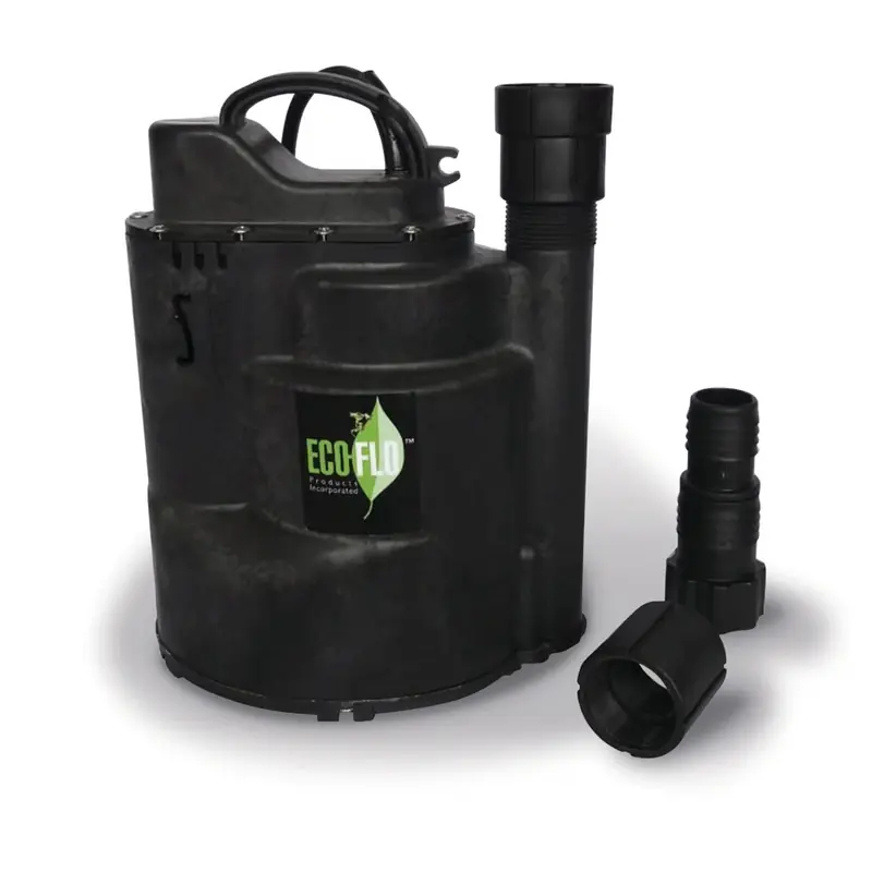 1/4 Hp 1800 Gph Thermoplastic Automatic Submersible Utility Pump Sup57