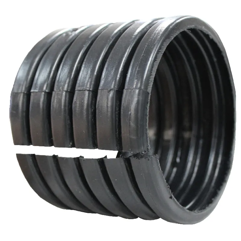 ADS 8 In. 31 Snap X 8 In. 31 D Snap Polyethylene Split Coupler