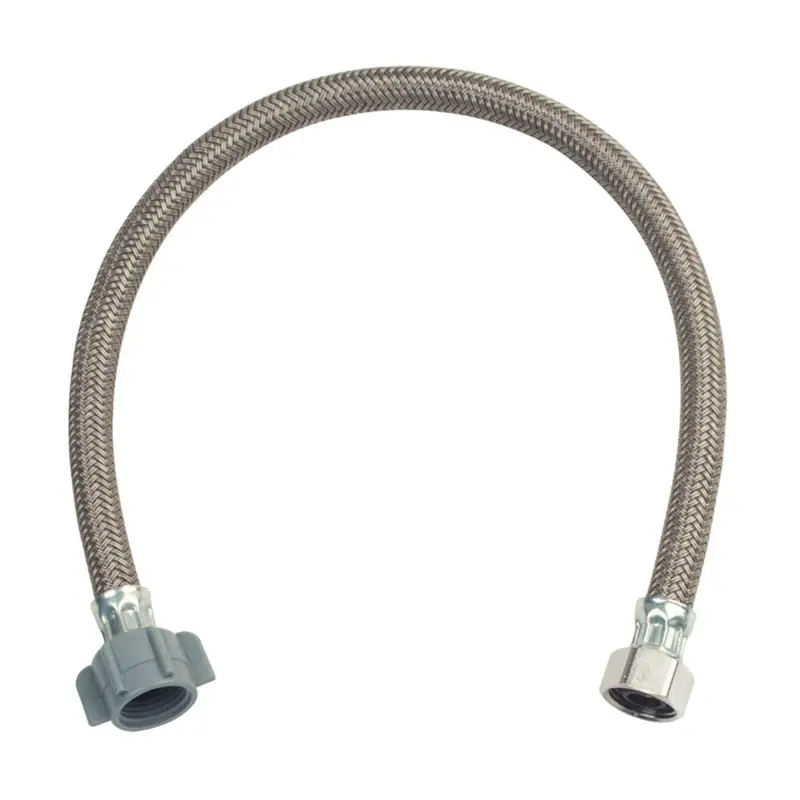 Faucet Water Supply Line .5 IP X .5 IP X 20-In.