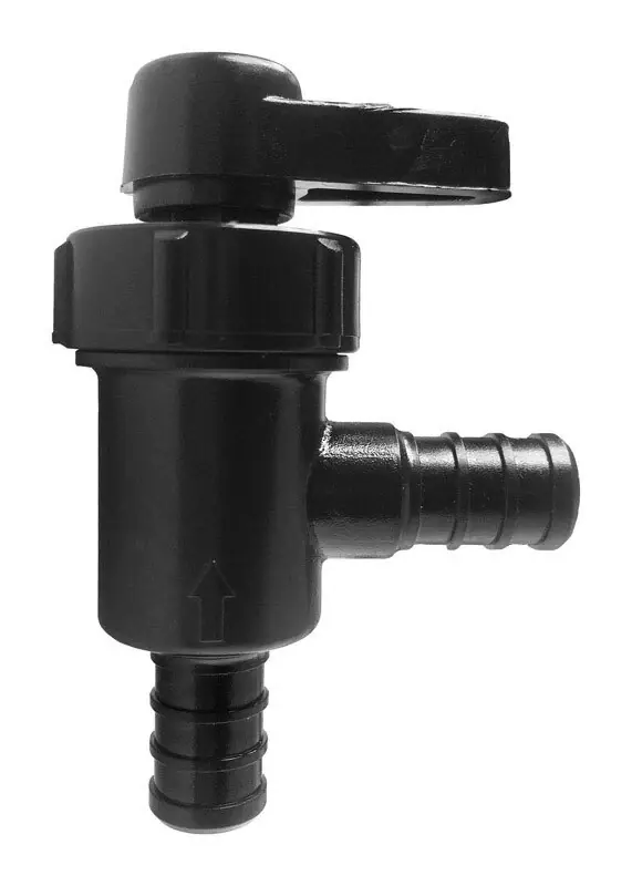Ecopoly 1/2 In. Crimp Plastic Angle Stop Valve - Model 31884